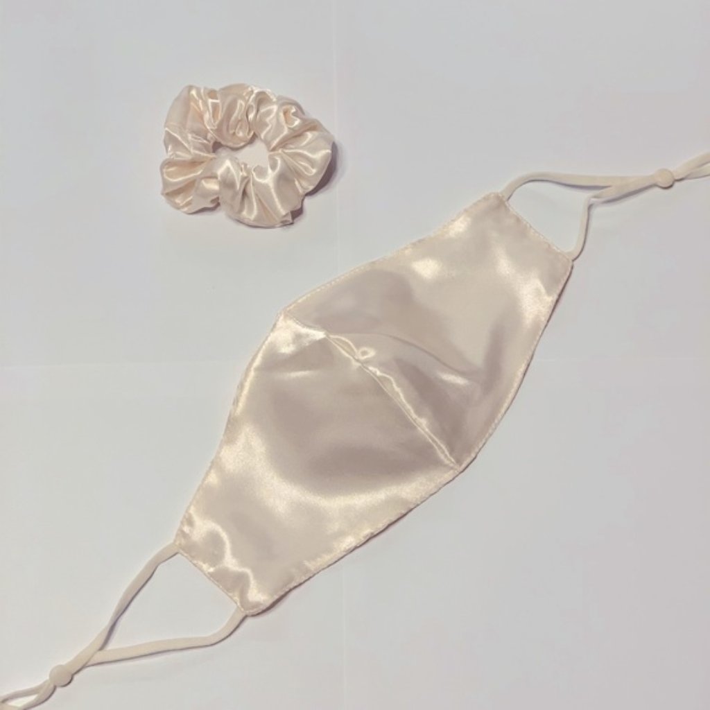 New Satin Face Mask  Scrunchie